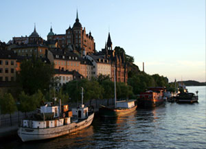 Mariaberget med Laurinska huset